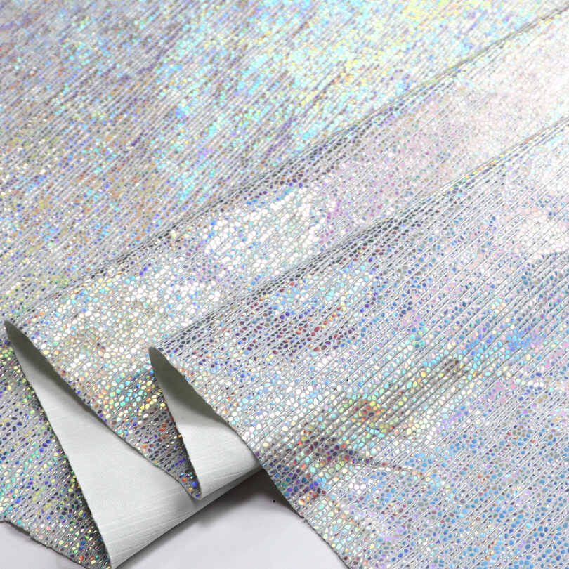 Сумки для обуви с металлическим потрескиванием и переливающейся тканью из искусственной кожи PU