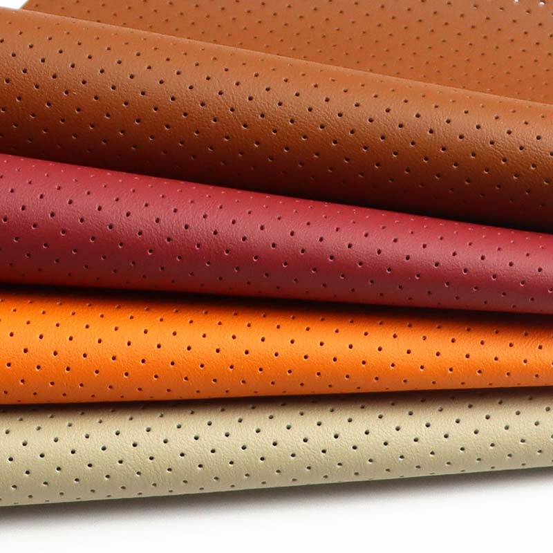 Перфорированная кожа из микрофибры с перфорацией для автомобильных сидений, внутренняя ткань